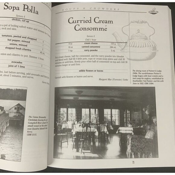 The Raincoast Kitchen Coastal Cuisine with a Dash of History Campbell River 1998 - Picture 9 of 12